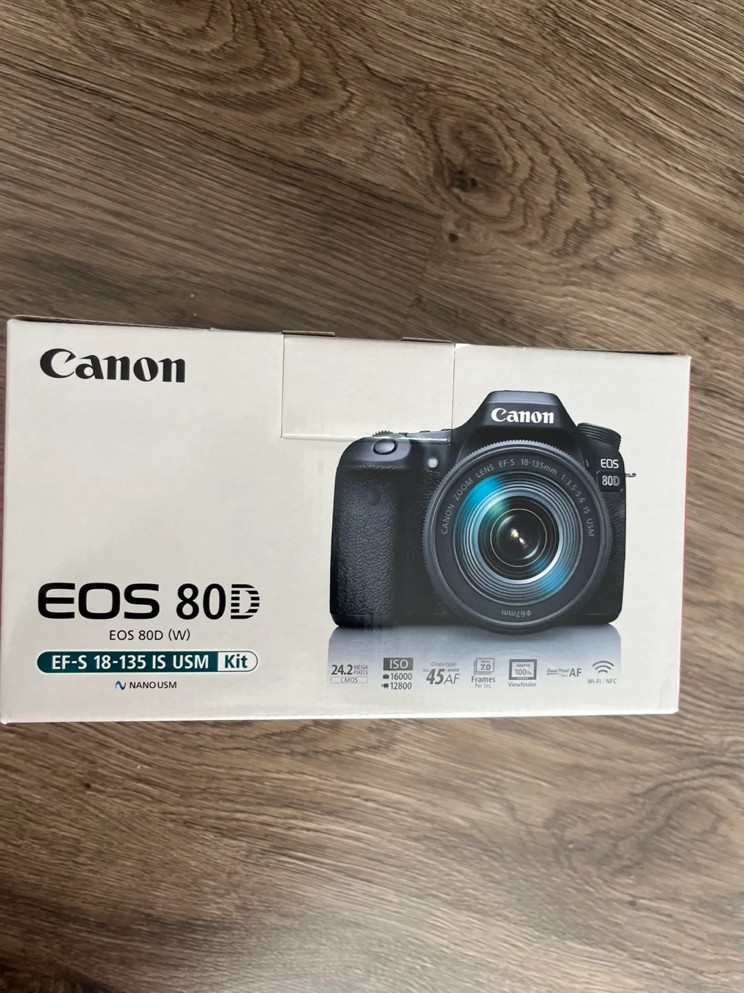 Canon EOS 80D Camera with EF-S 18-135mm Lens image indicator(7)