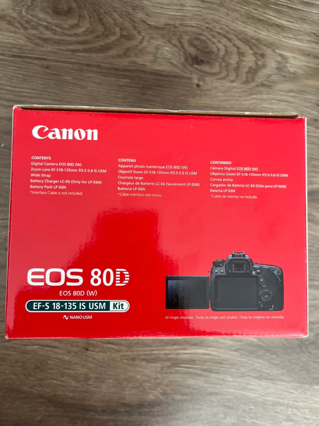 Canon EOS 80D Camera with EF-S 18-135mm Lens image indicator(10)
