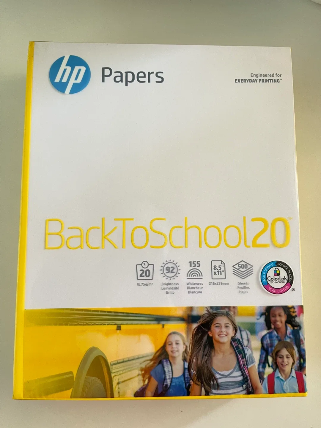 HP BackToSchool20 Paper - 500 Sheets