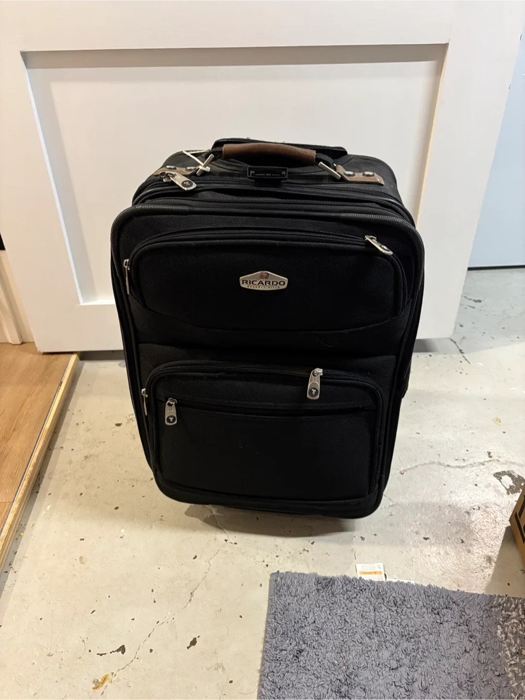 Ricardo Beverly Hills Black Carry-on Suitcase thumbnail