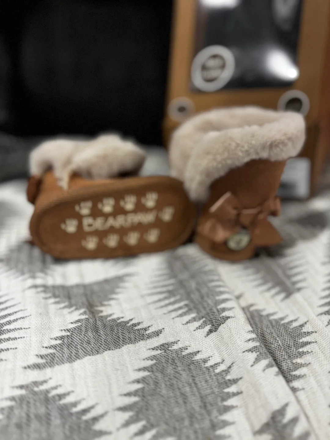 Bearpaw Infant Boots - Size 0-6 Months image indicator(2)