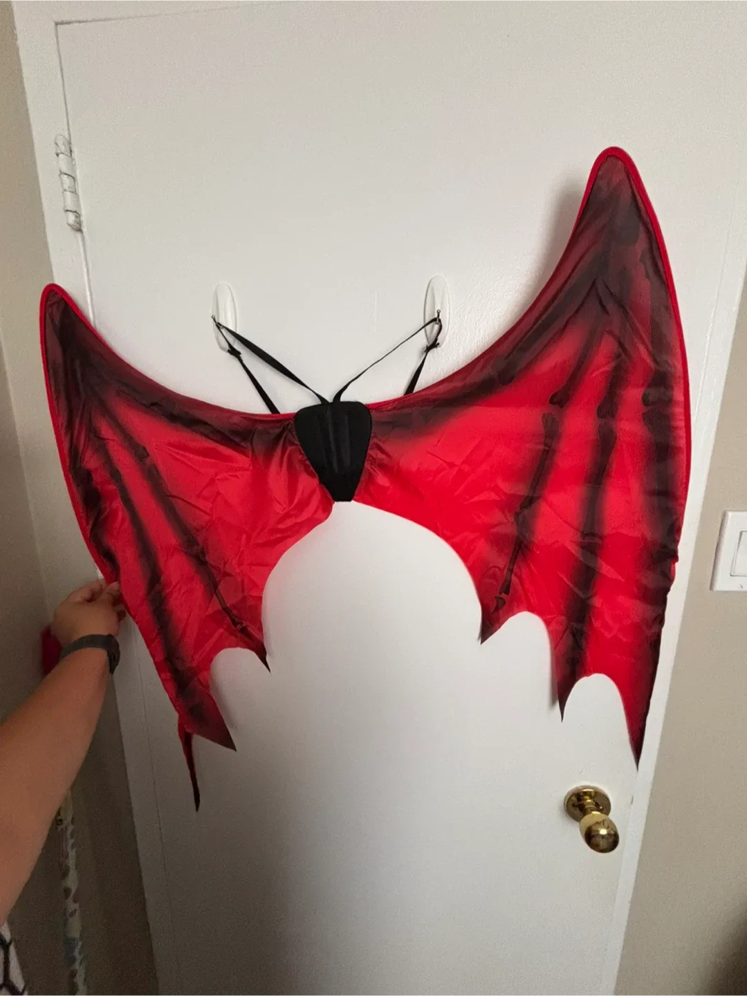 Devil Costume - Dress, Wings, Horns 7-8 years image indicator(3)