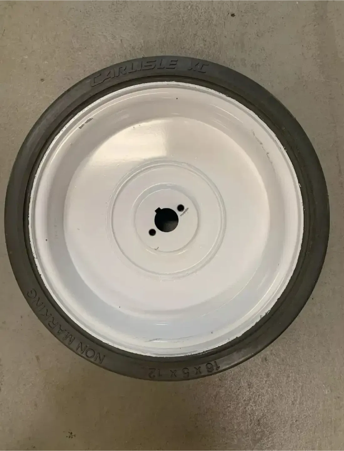 Skyjack Scissor 212154 Wheel Assembly, 16 X 5 X 12 Non-Marking image indicator(2)