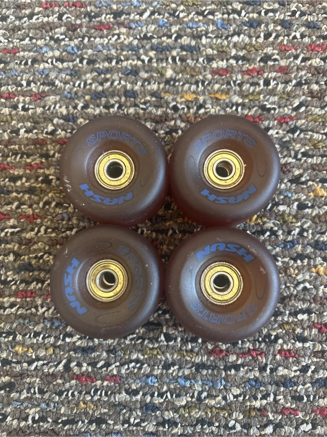 Nash Sports RollerSkate/Skateboard Wheels - Set of 4