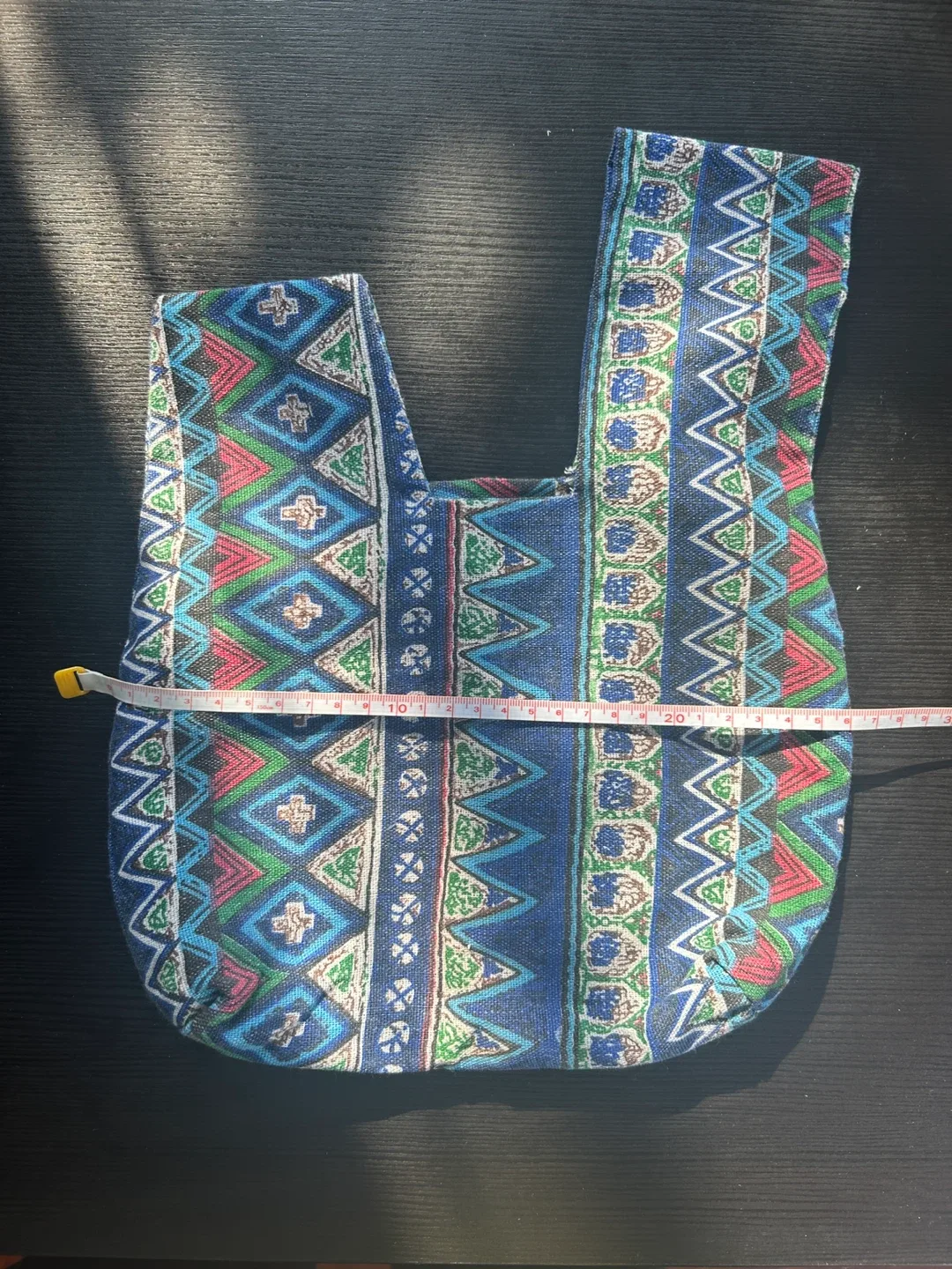 Patterned Blue Knot Bag image indicator(3)