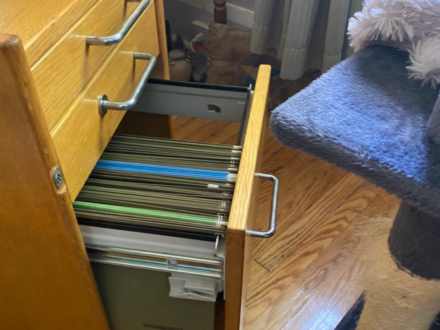 Wooden Filing Cabinet -Time Limited