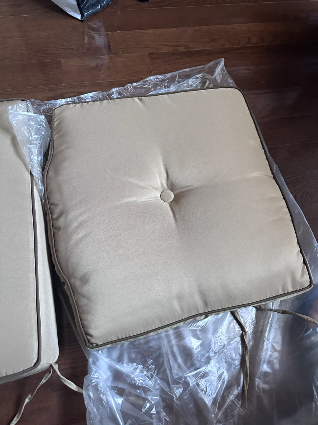Outdoor Chair Cushions - Beige
