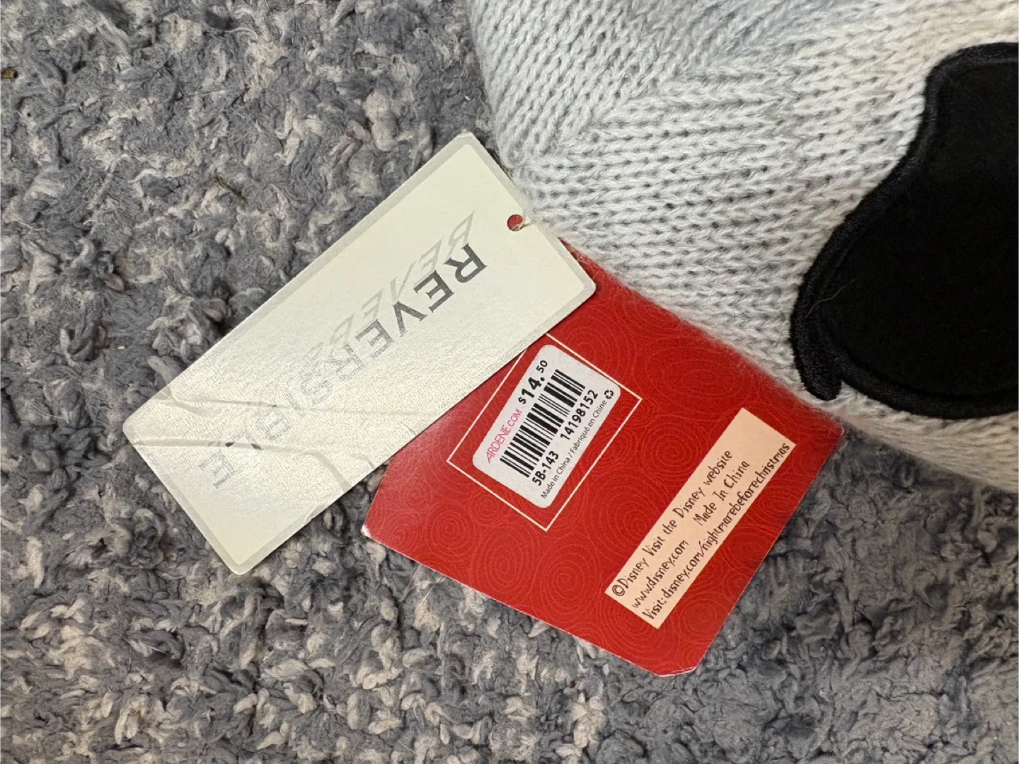 Disney Nightmare Before Christmas Jack Skellington Beanie