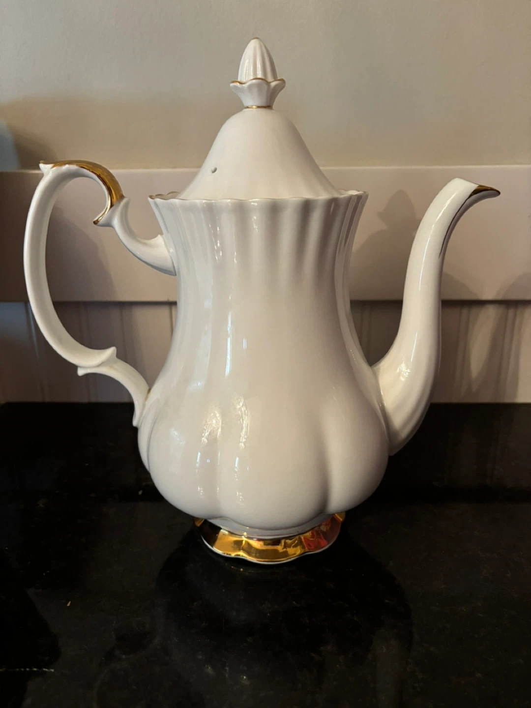 Royal Albert Val d’Or Coffee Pot