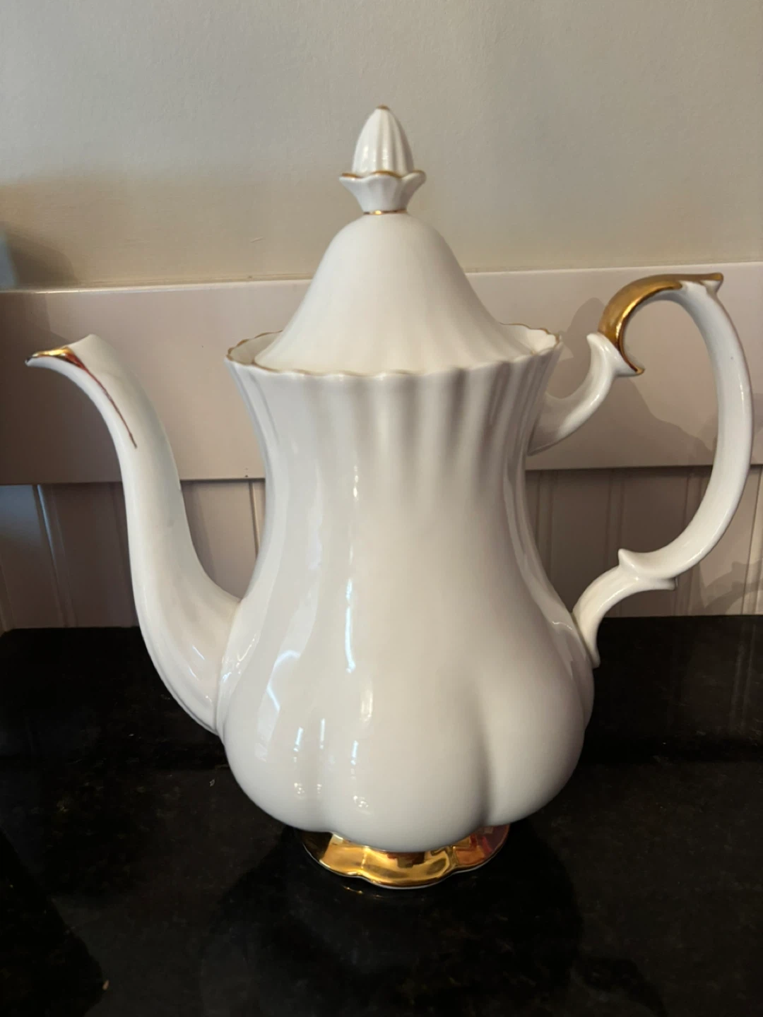 Royal Albert Val d’Or Coffee Pot - photo 2