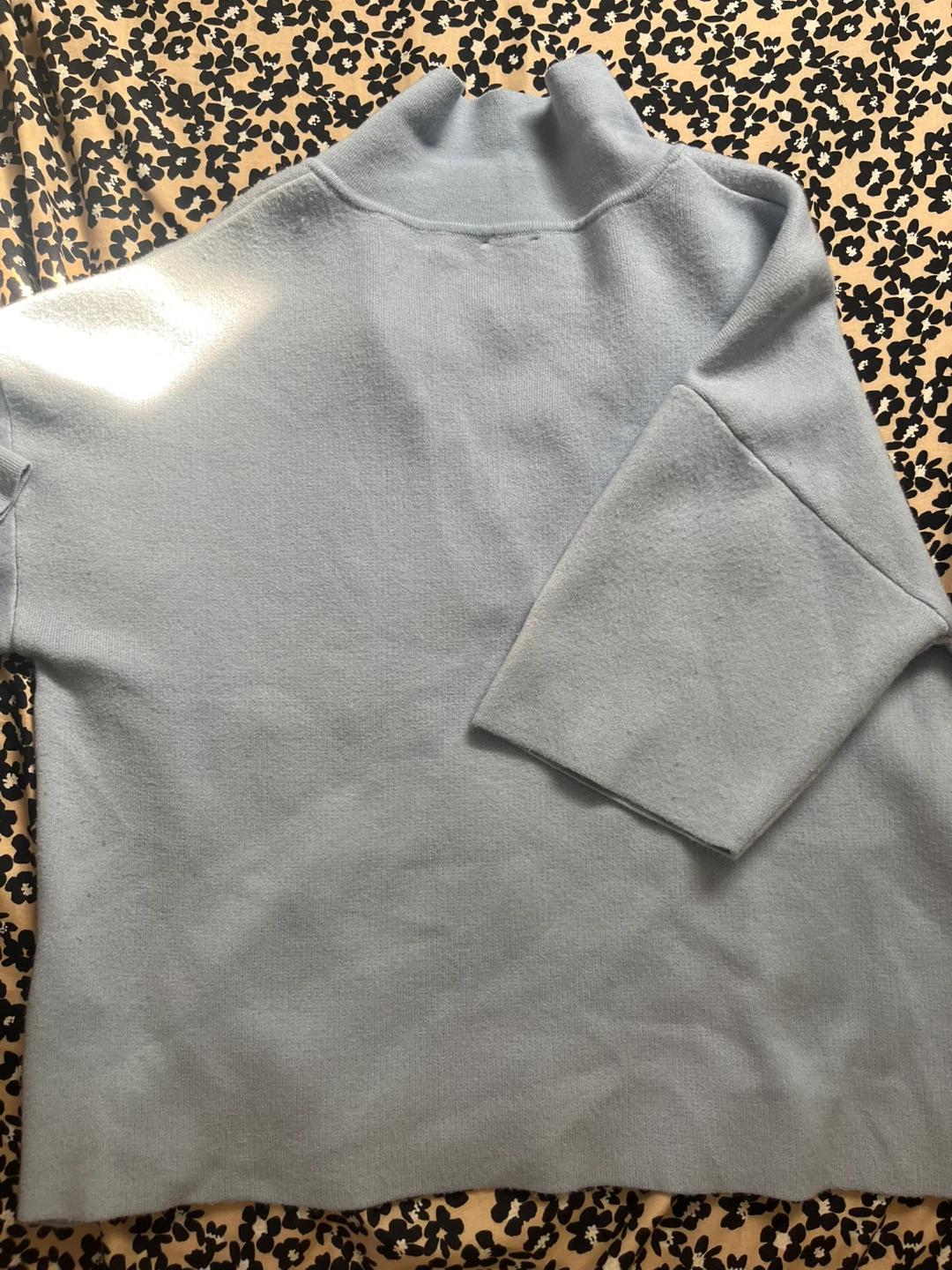 Maeve Light Blue Polo Shirt - Size XXS - photo 3