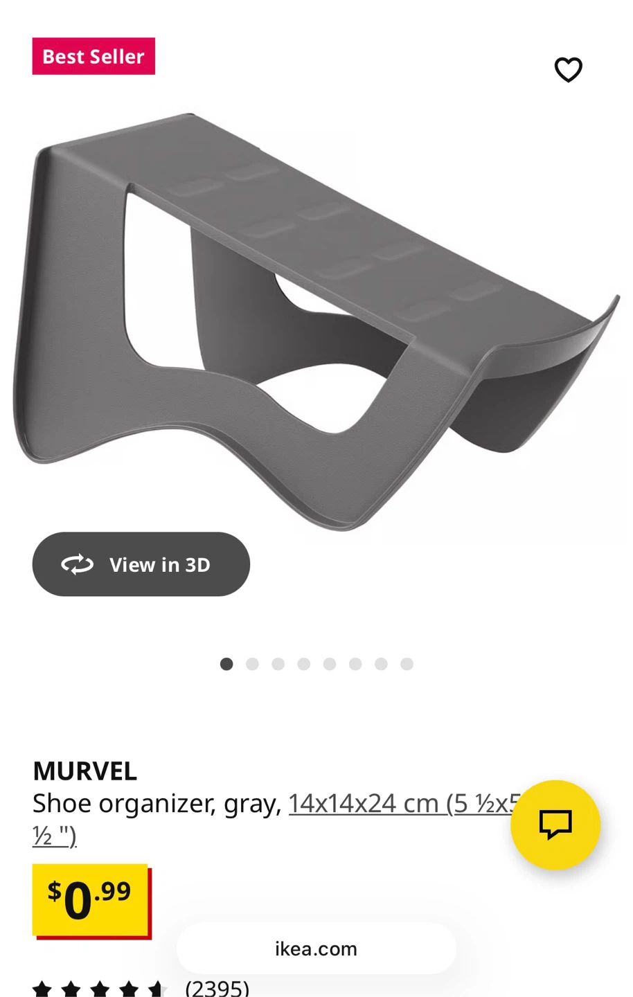 5 MURVEL Shoe Organizers