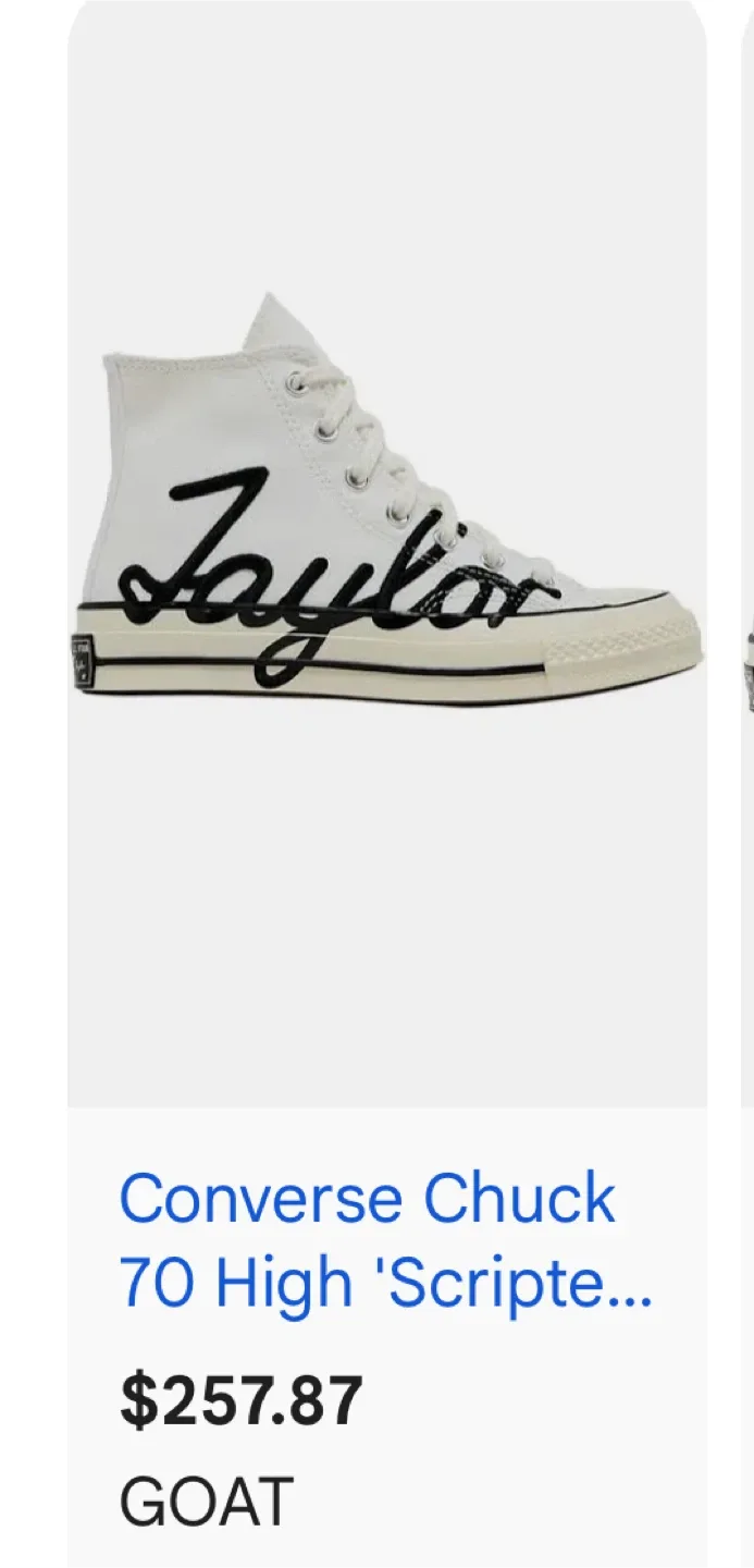 Converse Chuck Taylor All Star 70 Hi Scripted - US Men's 7 image indicator(3)