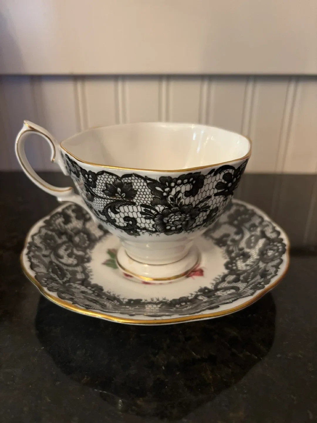 Vintage Royal Albert Teacup & Saucer image indicator(2)