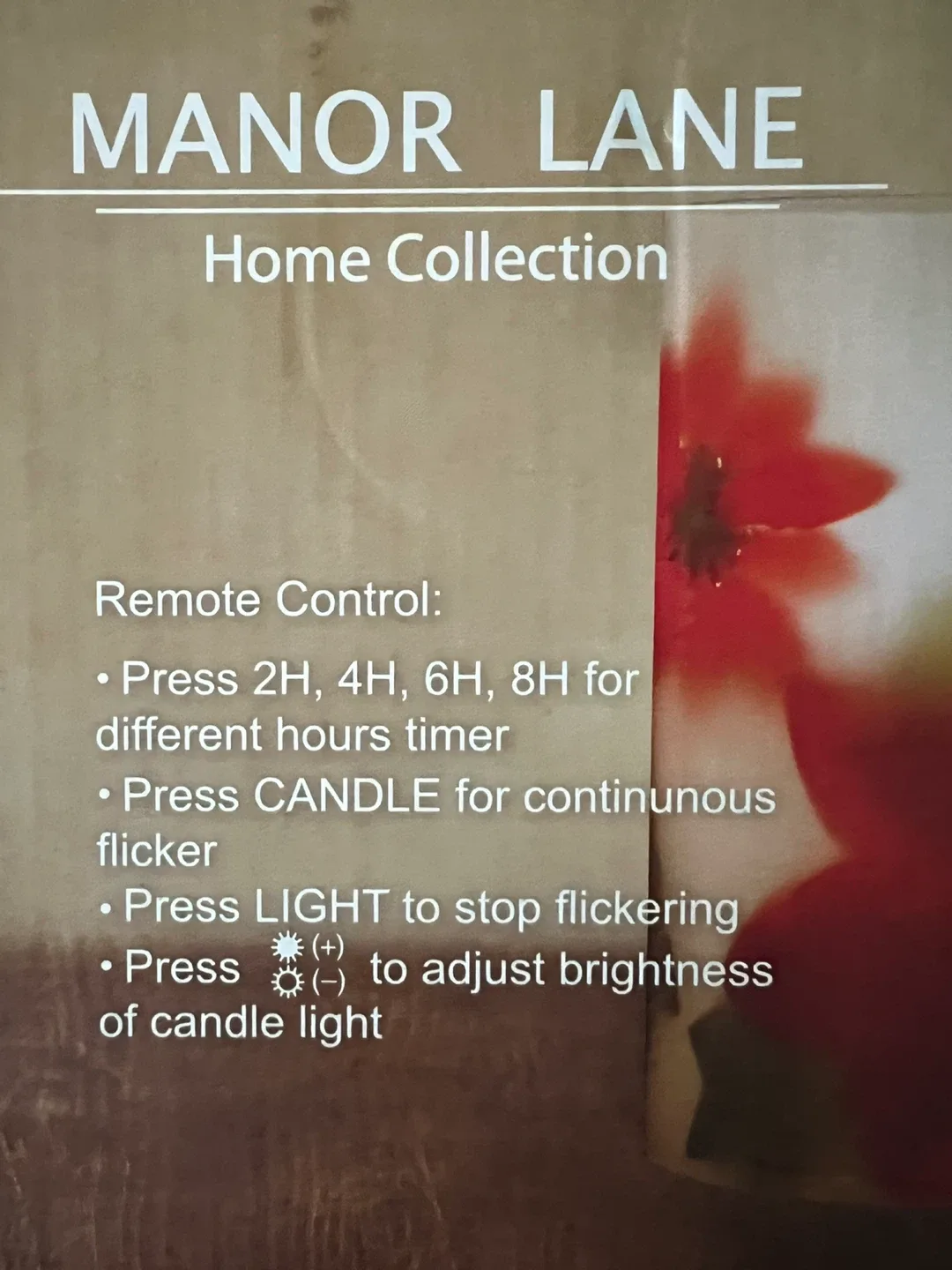 Manor Lane Flameless LED Candle Set - New image indicator(2)