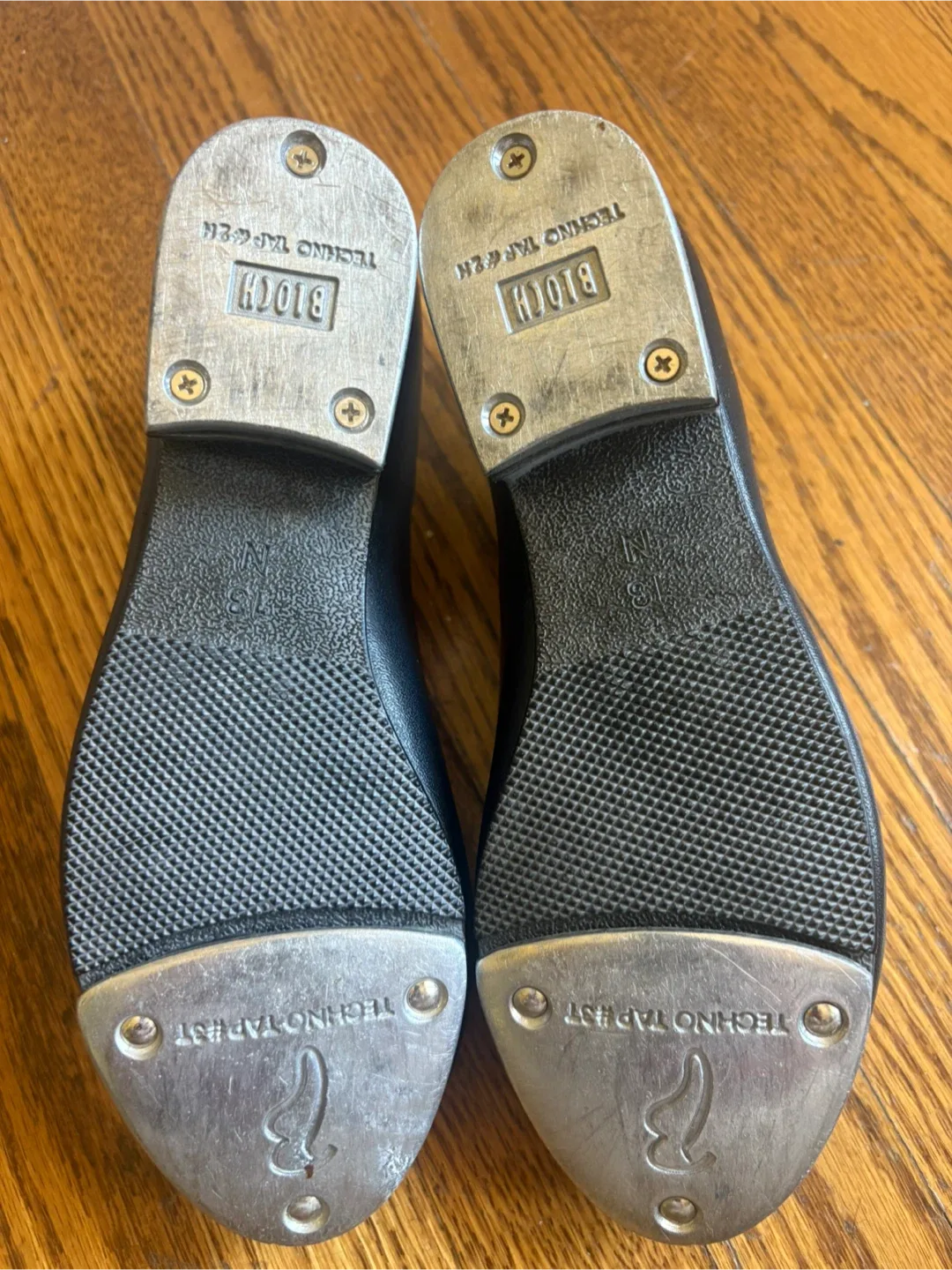 Bloch Black Tap Shoes Size 13 image indicator(6)