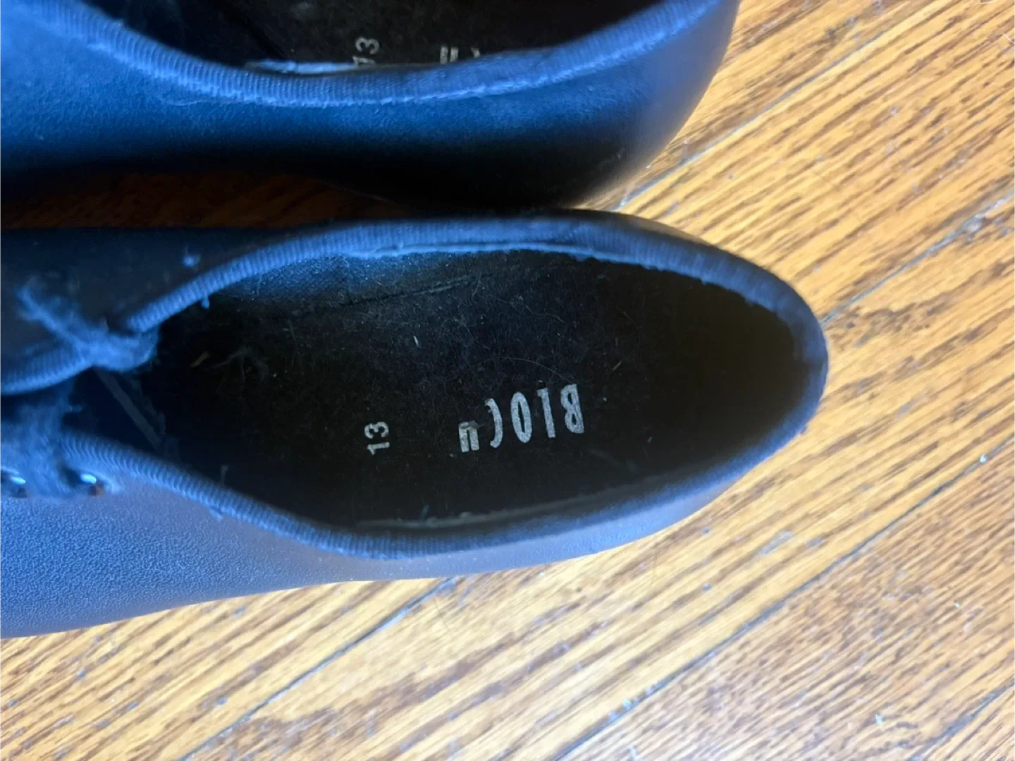 Bloch Black Tap Shoes Size 13 image indicator(5)