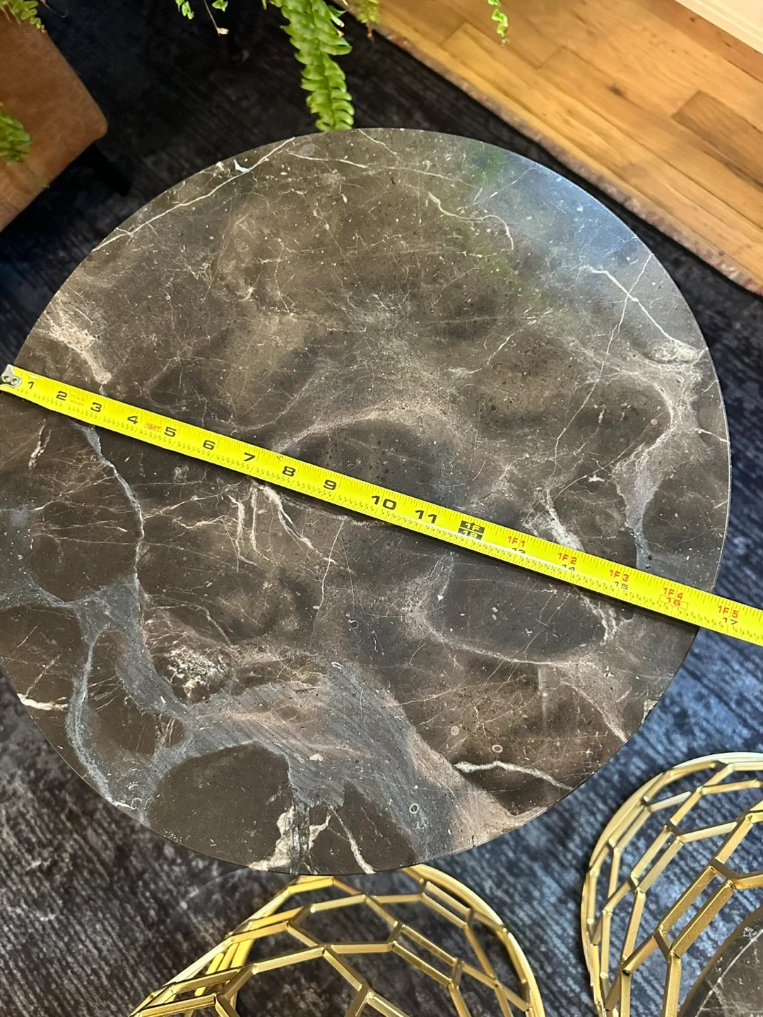 Marble Top Side Tables - Set of 2 image indicator(3)