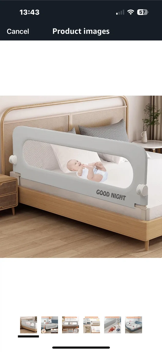 Bed Rail Safety Guard for Toddlers thumbnail