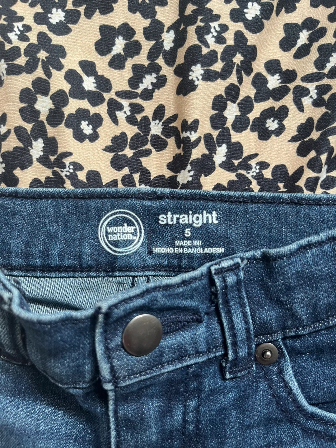 Wonder Nation Straight Jeans - Size 5t - photo 3
