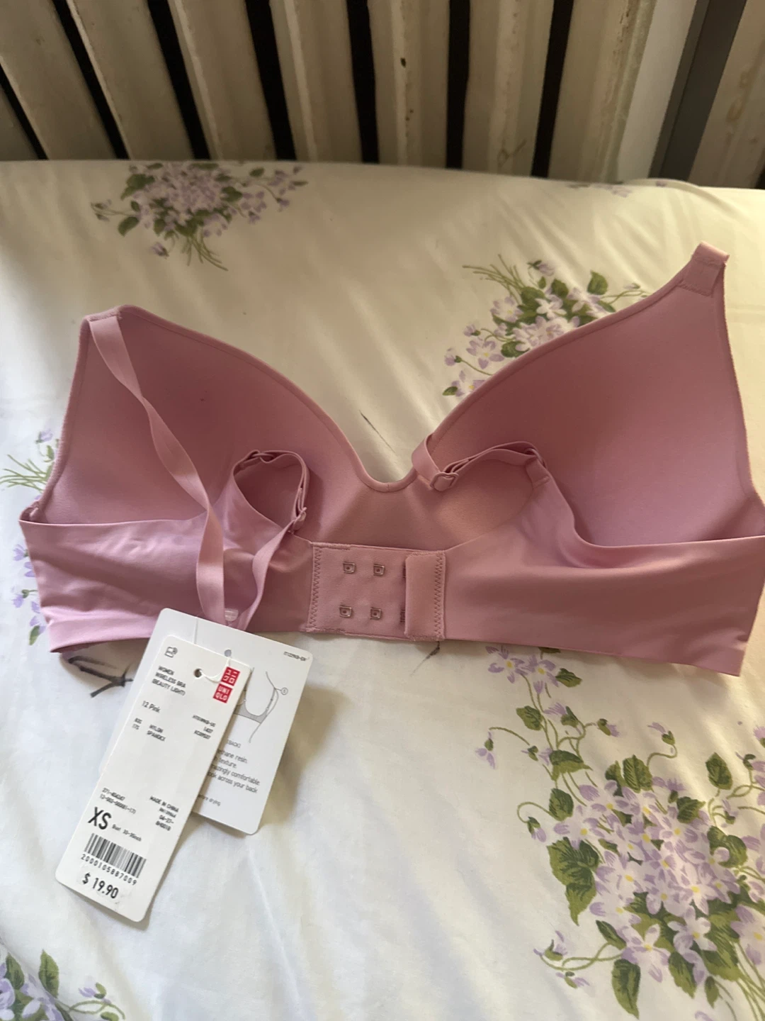 Uniqlo Wireless Bra Pink Size XS - New - photo 3