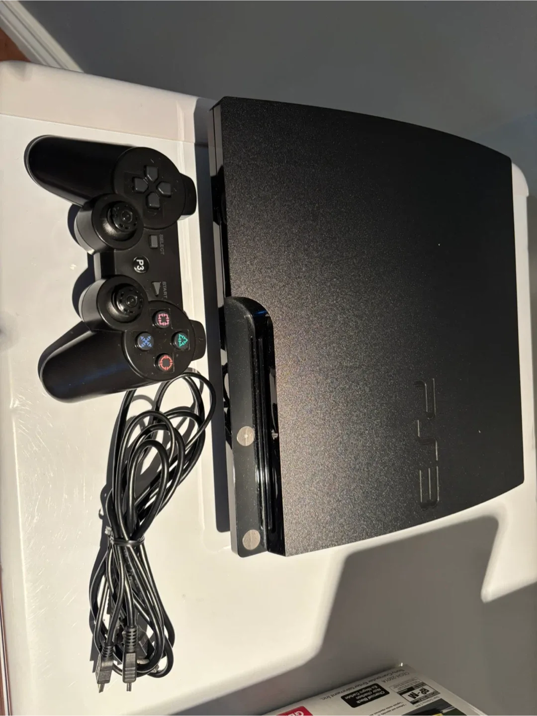 Sony PlayStation 3 (PS3) 160GB with Controller image indicator(2)