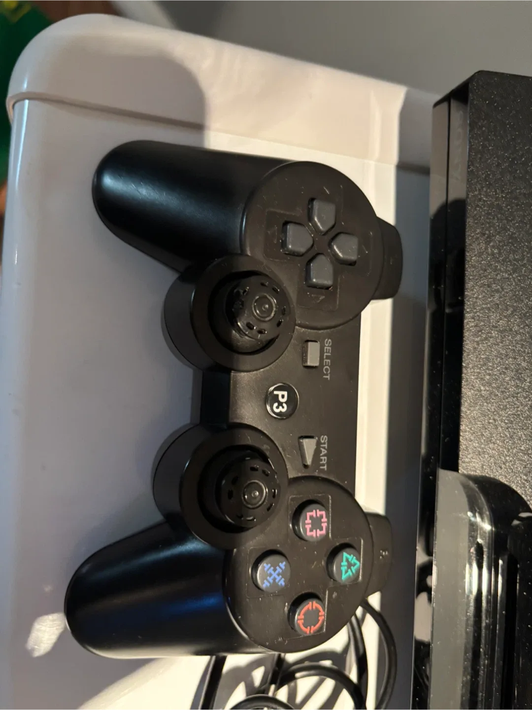 Sony PlayStation 3 (PS3) 160GB with Controller image indicator(3)