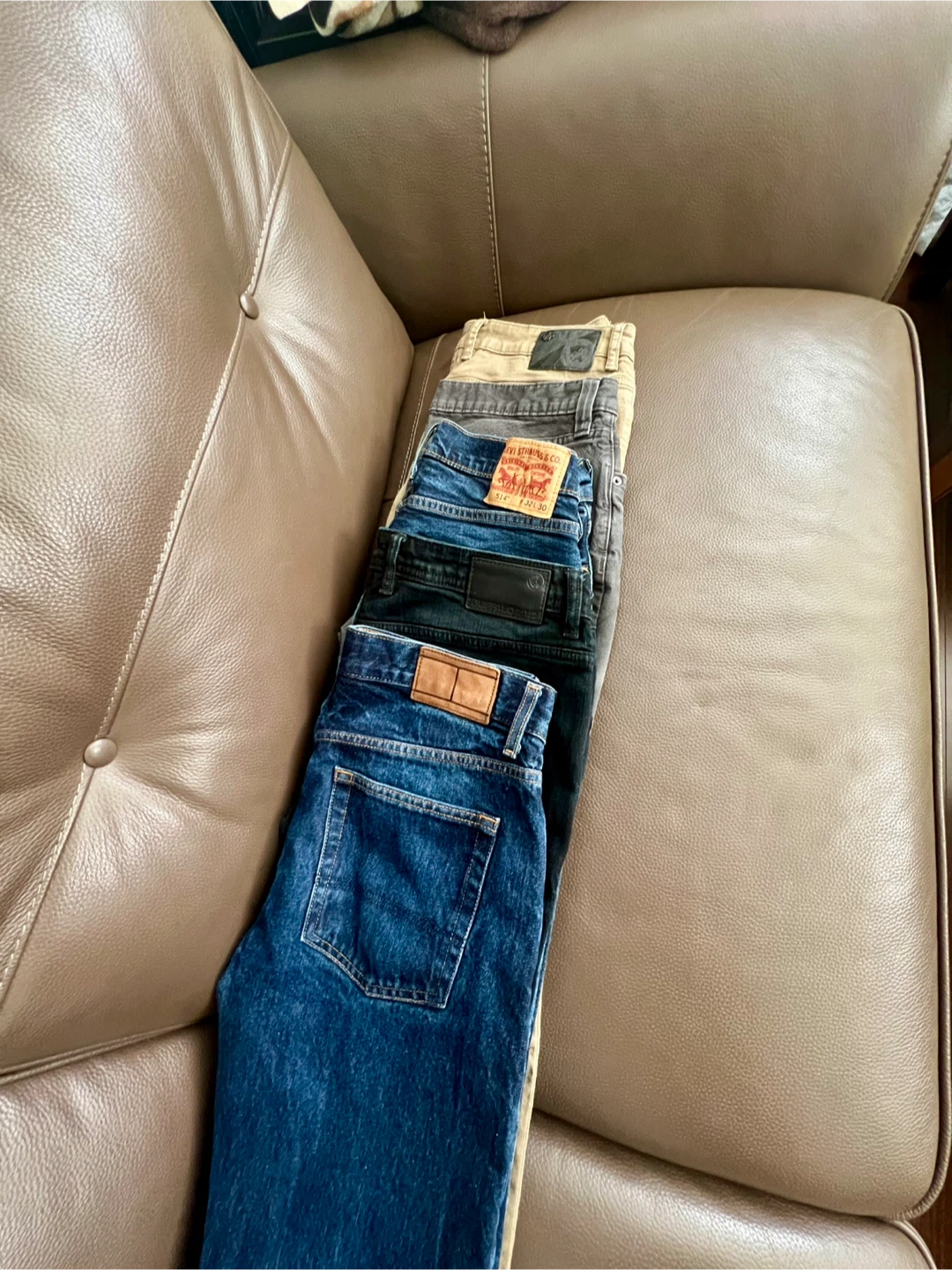 Jeans, two pairs W31 x L30, W32 x L30 used, very clean) - photo 5