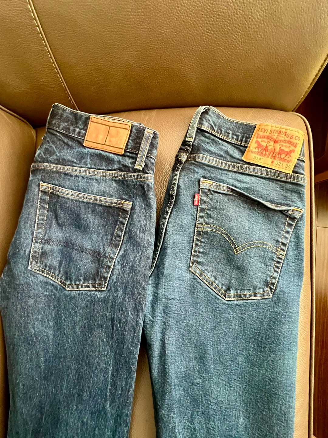 Jeans, two pairs W31 x L30, W32 x L30 used, very clean) - photo 3