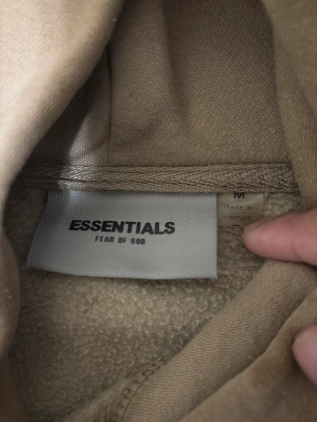 Essentials Fear of God Hoodie - Size M - photo 3