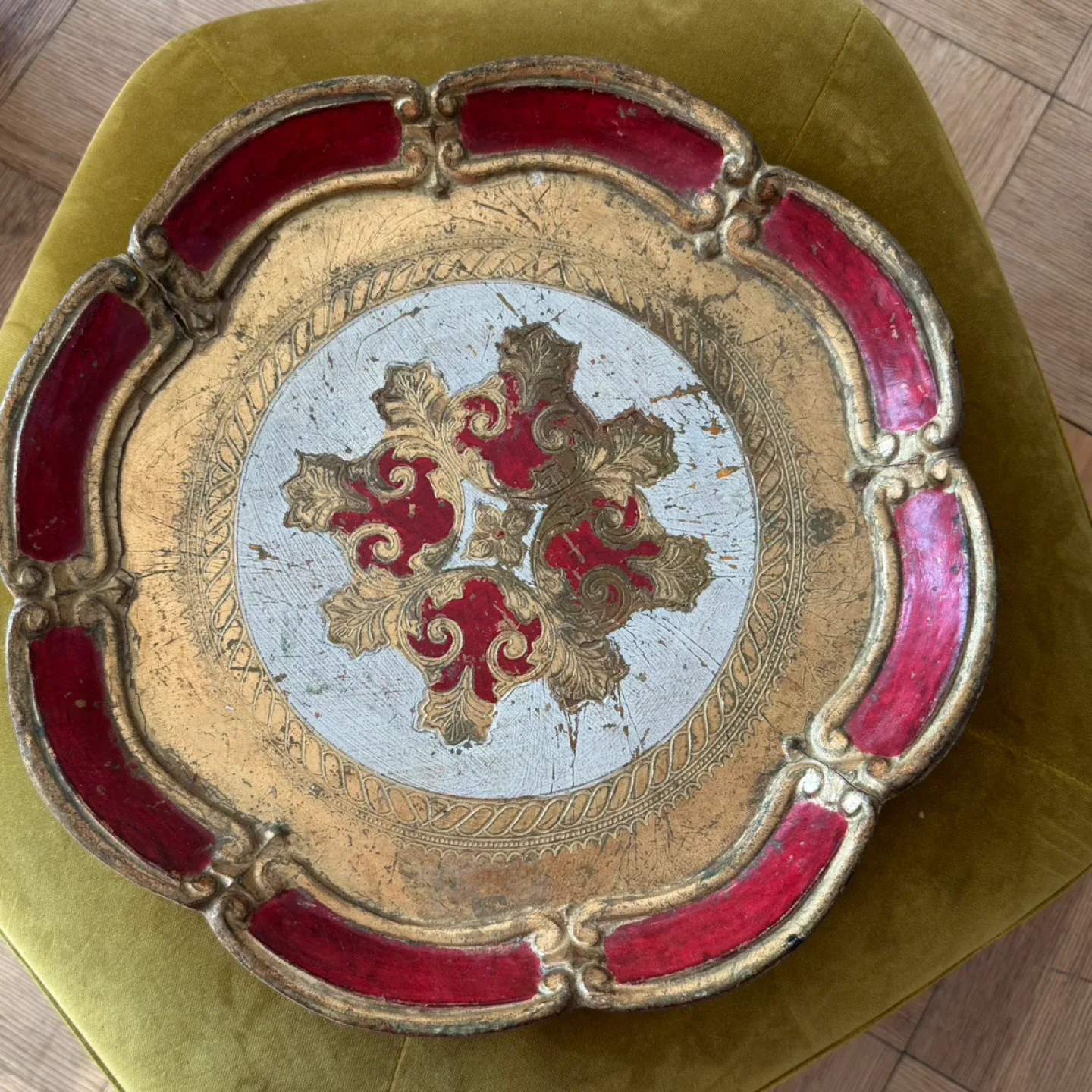 Vintage Florentine Decorative Tray thumbnail