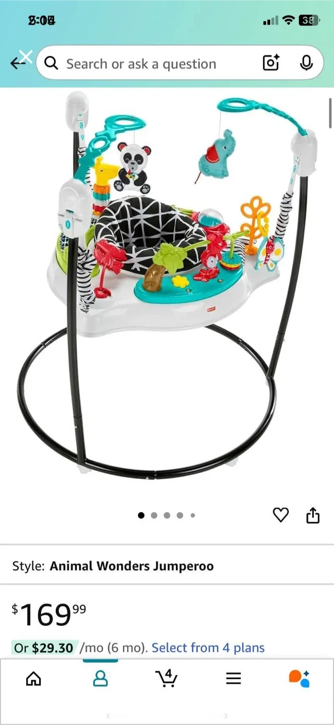 Fisher-Price Baby Bouncer Activity Center image indicator(2)