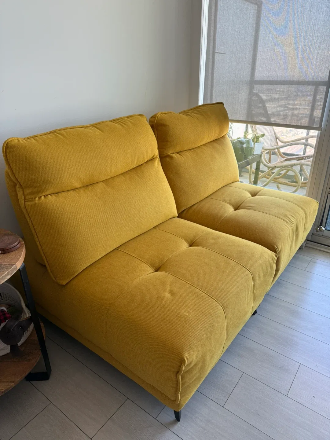 Structube Simon Yellow Lounge Chairs thumbnail