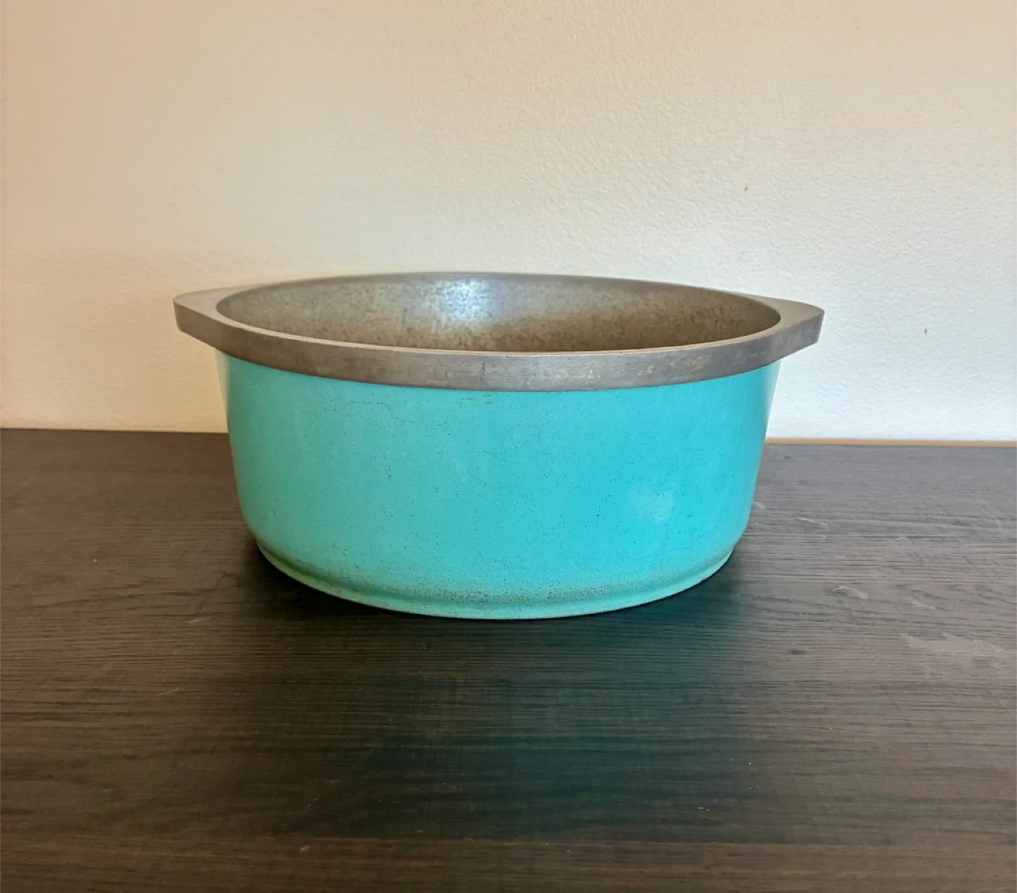 Vintage Club Aluminum Dutch Oven - Turquoise thumbnail