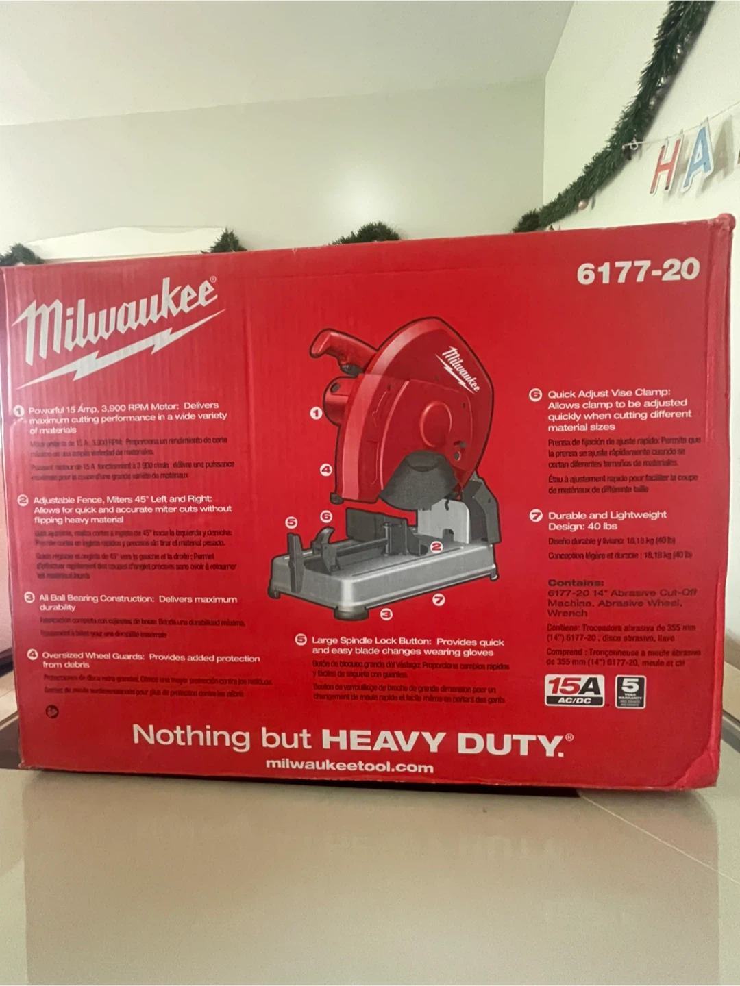 Milwaukee 6177-20 14" Abrasive Cut-Off Machine - NEW