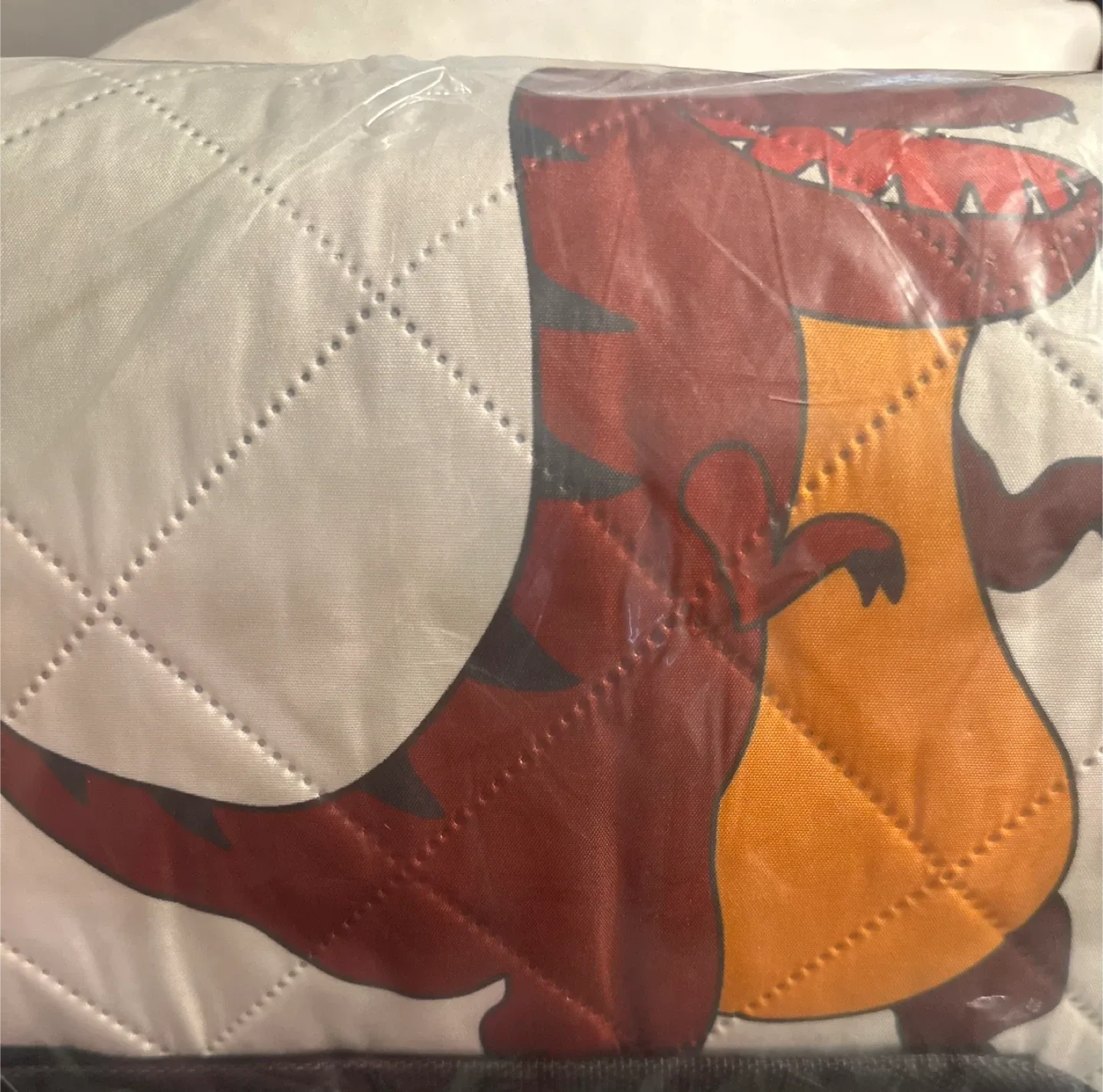 Dinosaur Print Picnic Blanket thumbnail