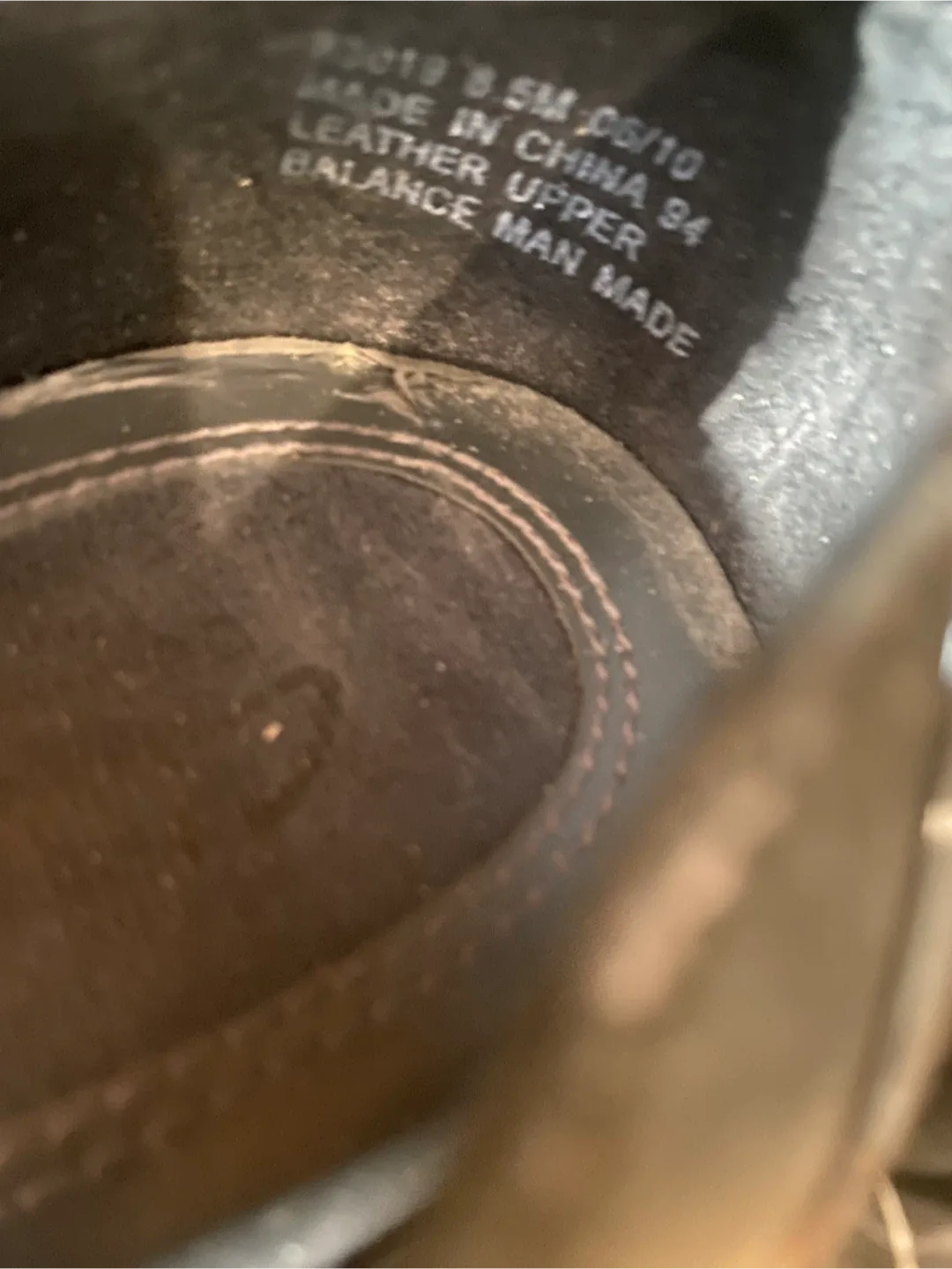 Clarks Black Suede Heels Size 8.5 image indicator(5)