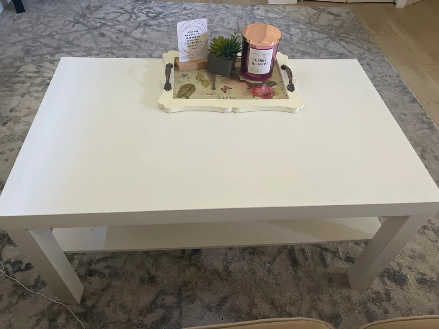 White Coffee Table from IKEA