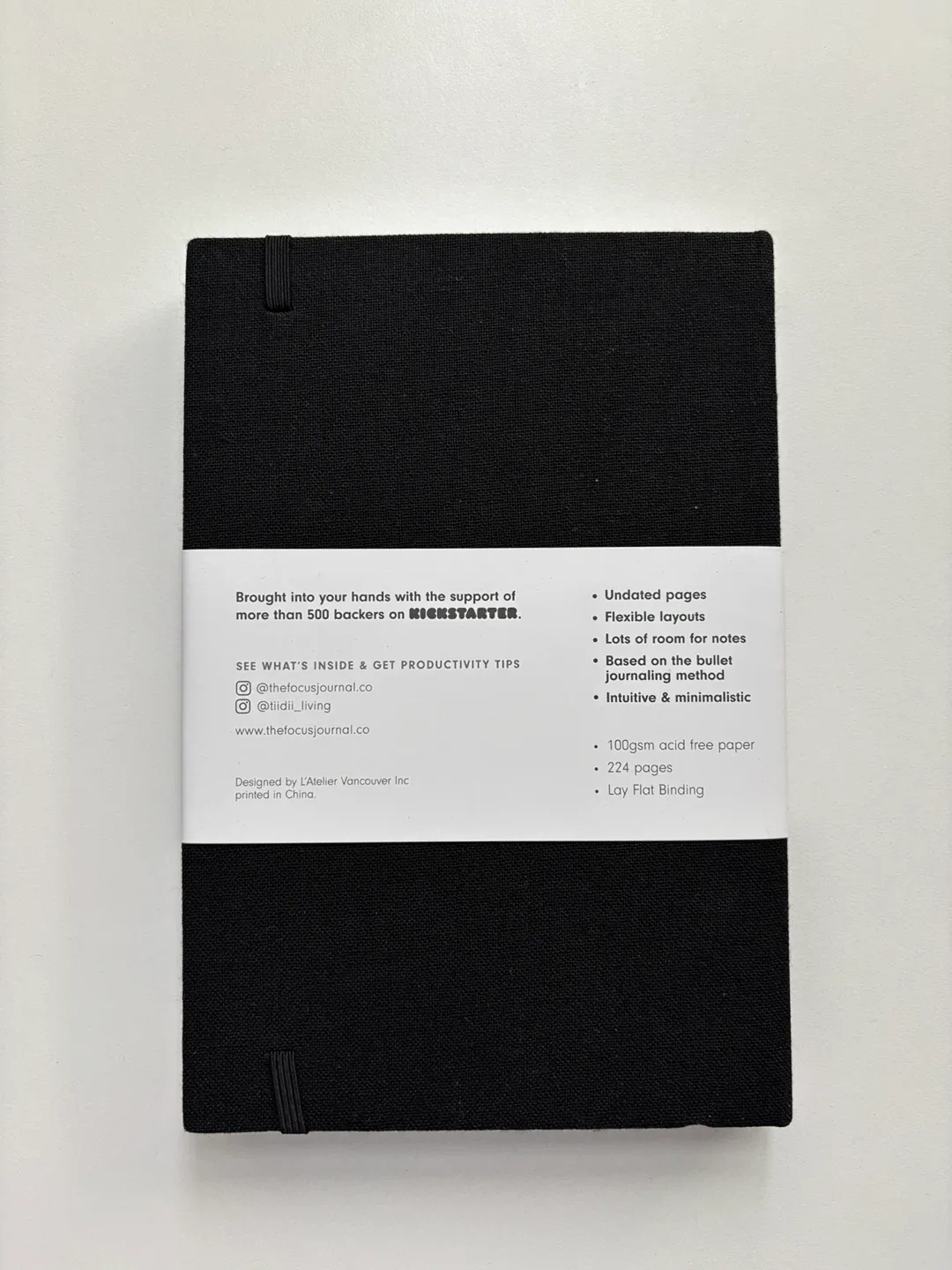 Focus Journal by Tiidii Living - Undated Planner image indicator(2)