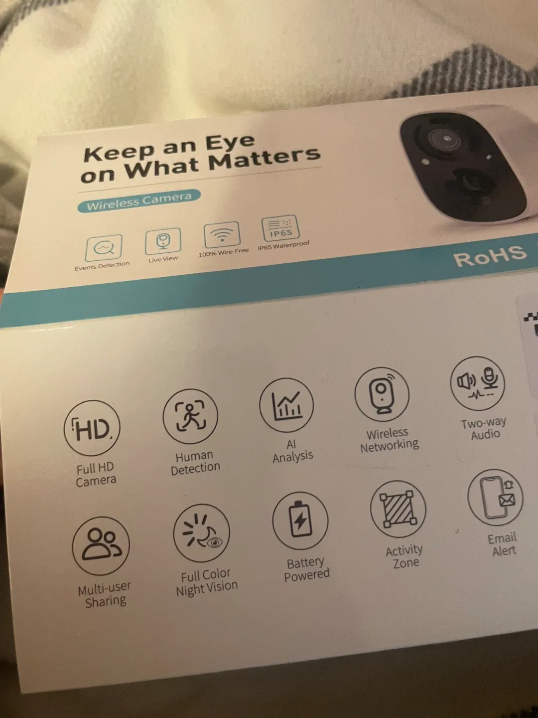 Smart Security Camera - Wireless 🧡 image indicator(5)