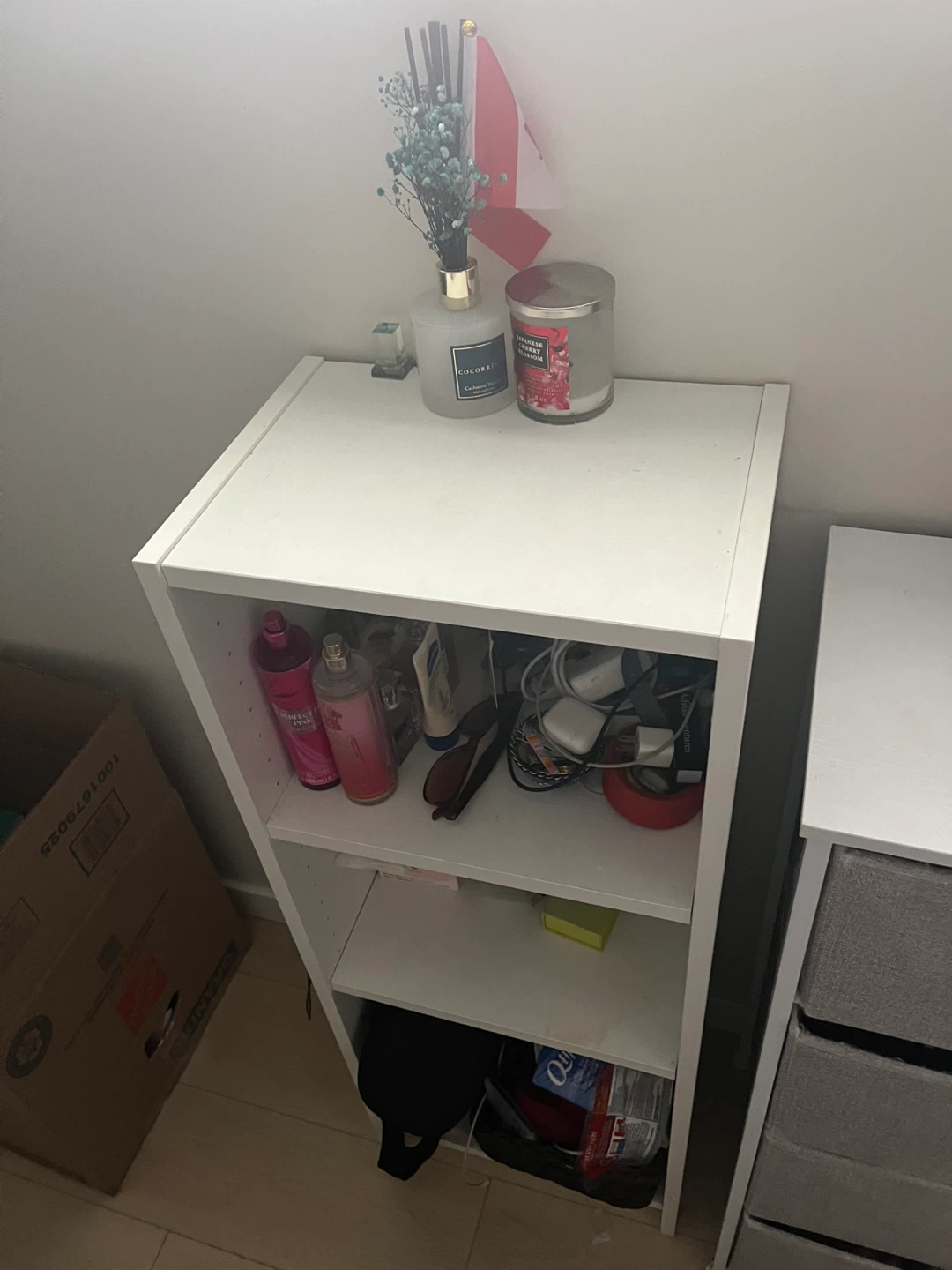 White Shelf Unit