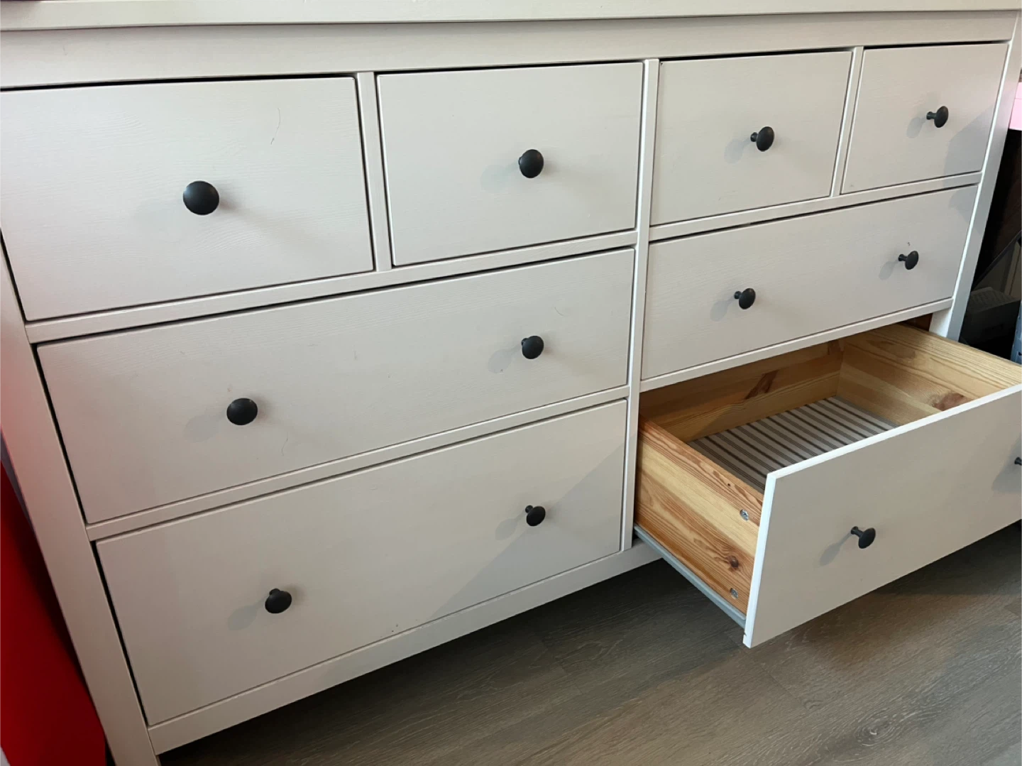 IKEA Hemnes 8-Drawer Dresser - White Stain - photo 2