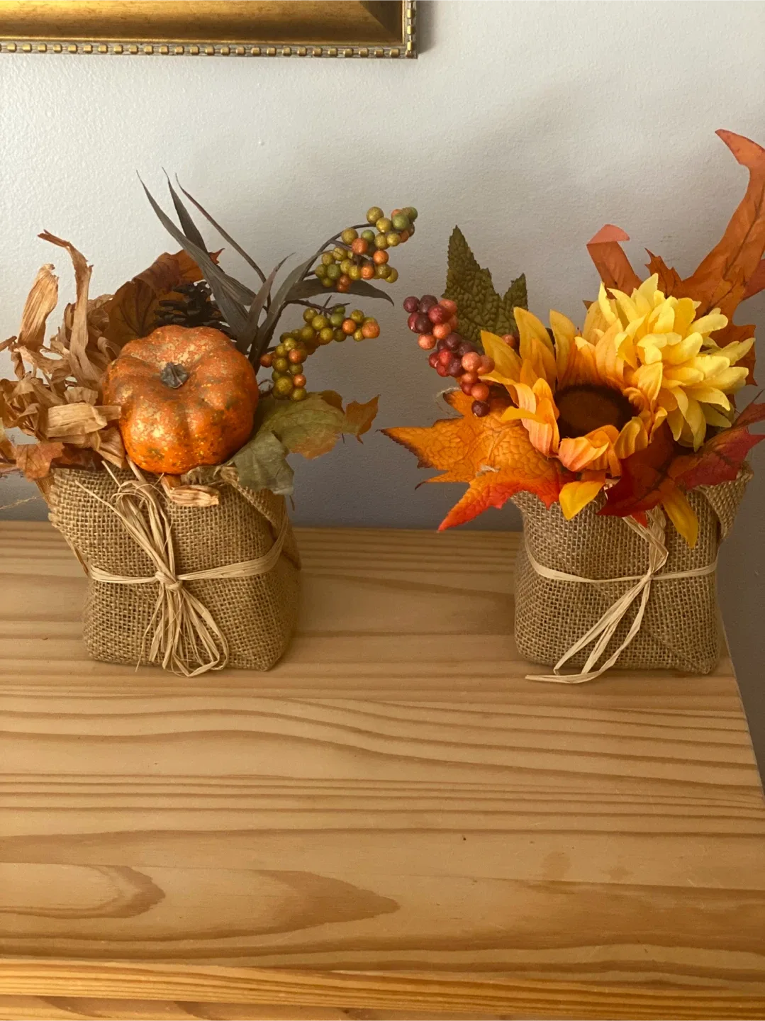 Fall Floral Arrangement both for only $5!🧡 thumbnail