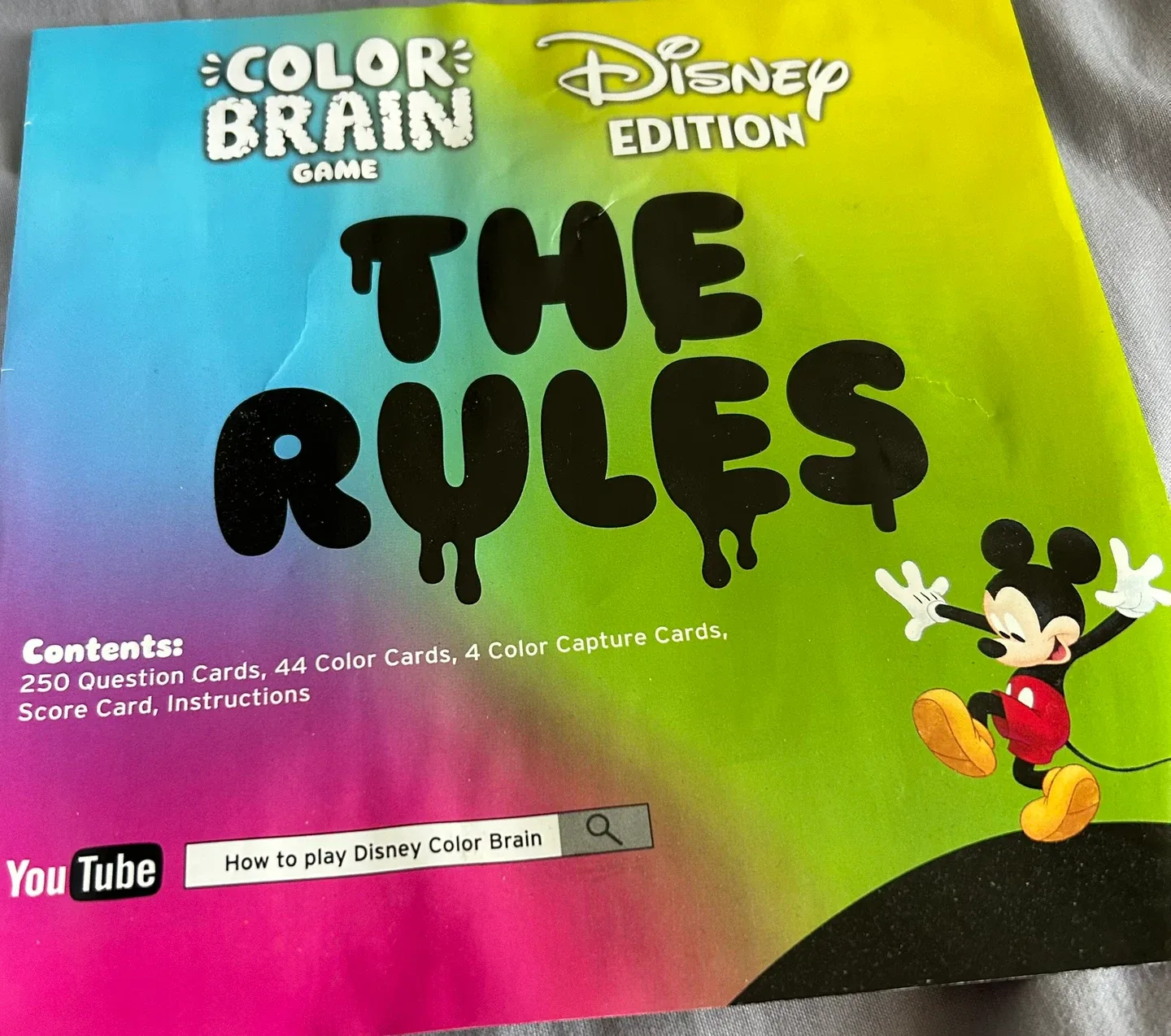 Disney Edition Color Brain Game image indicator(2)
