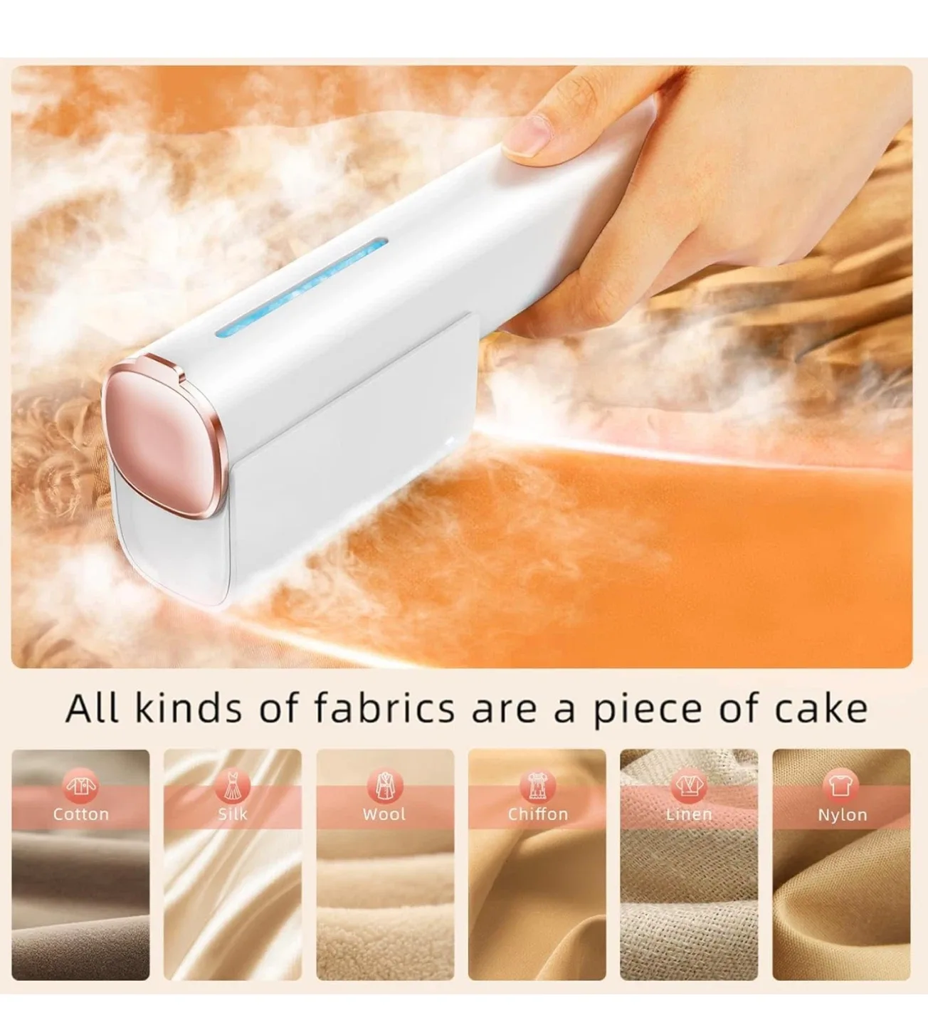 SHEZI Portable Garment Steamer - Like New! image indicator(5)