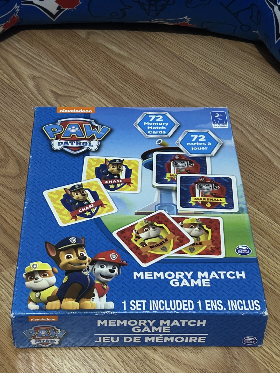 Paw Patrol Memory Match Game - Complete Set