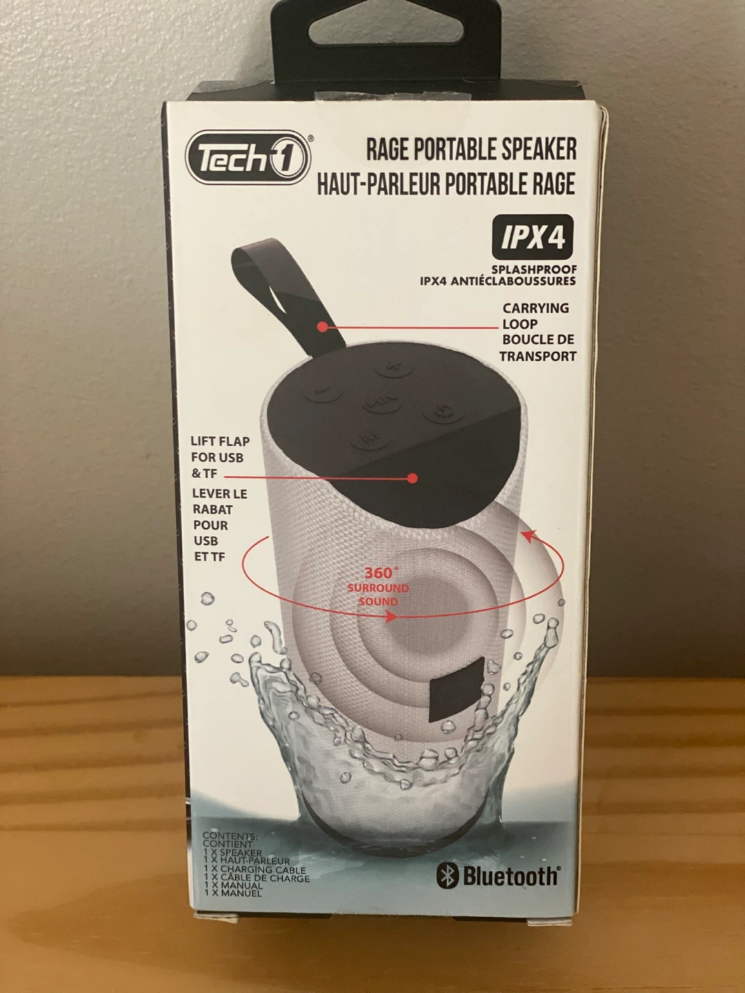 Tech1 Rage Portable Bluetooth Speaker🧡 - photo 2