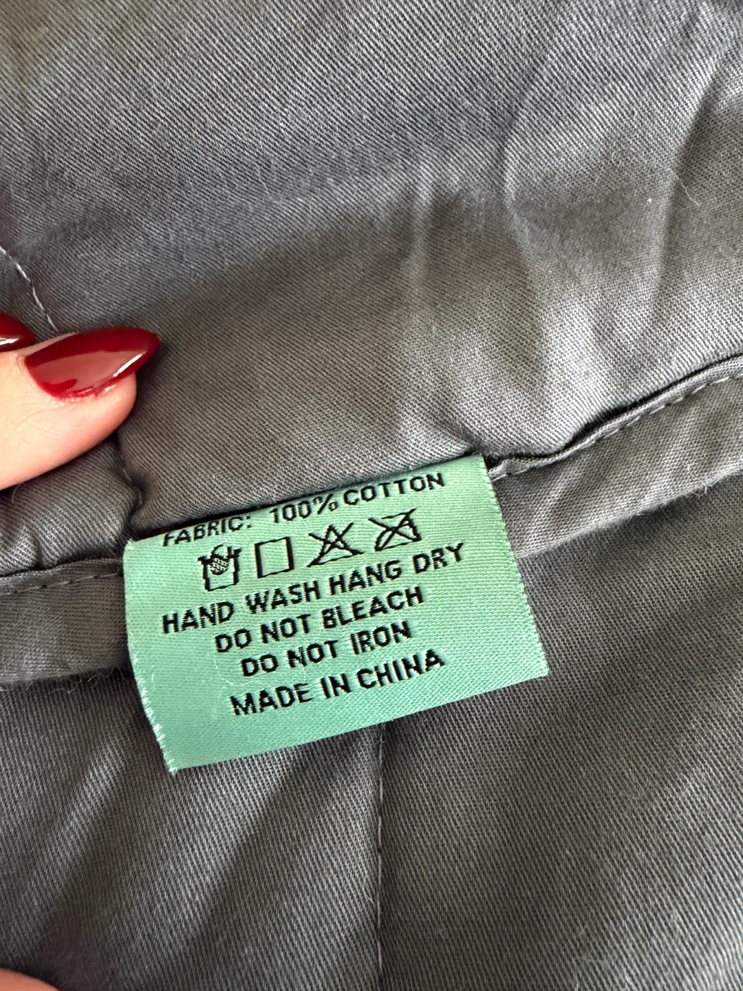 Weighted Idea Grey Weighted Blanket - photo 2