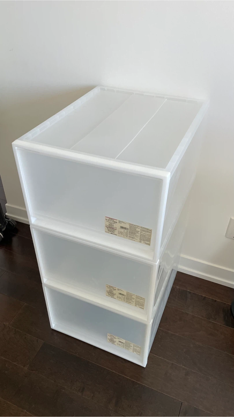 MUJI Polypropylene Storage Box Wide L - photo 4
