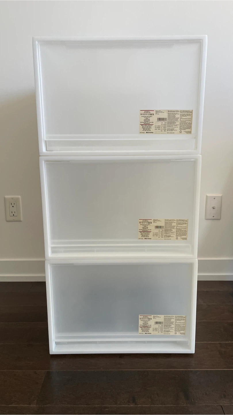 MUJI Polypropylene Storage Box Wide L - photo 3